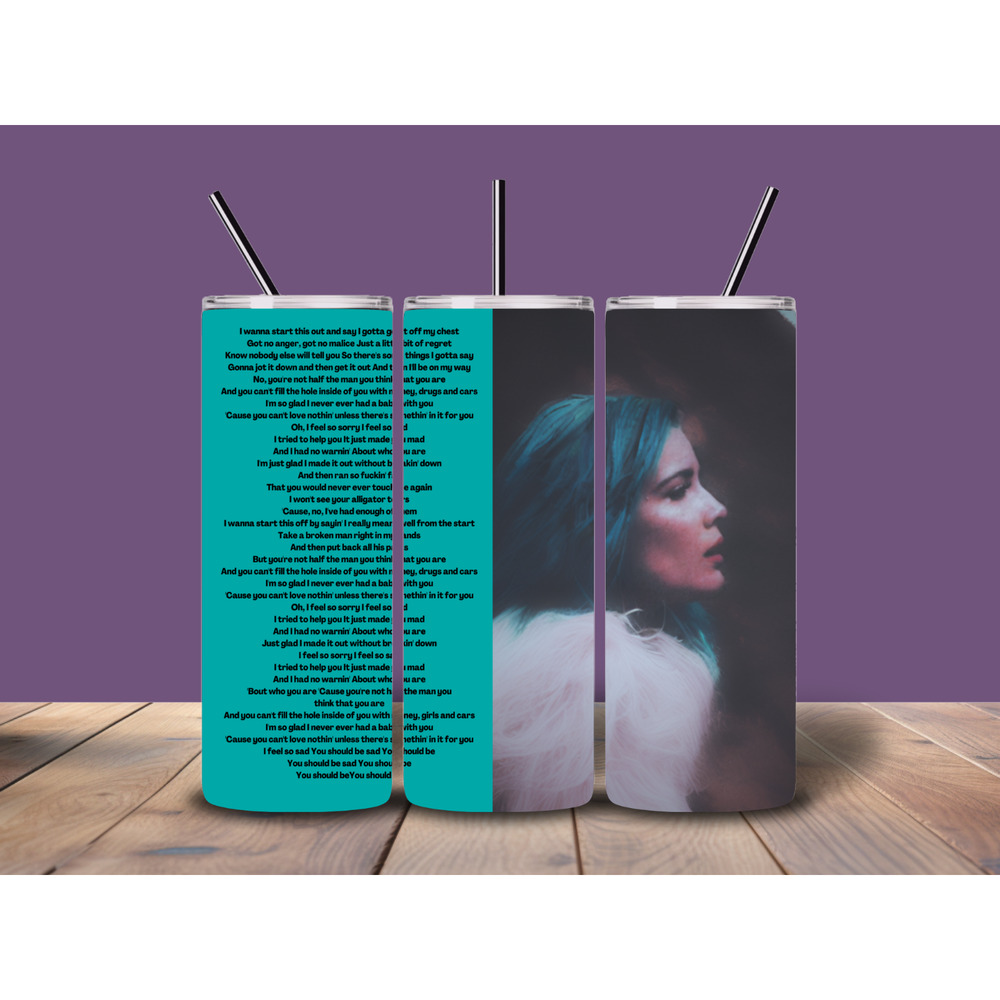 Halsey 20 oz Tumber.